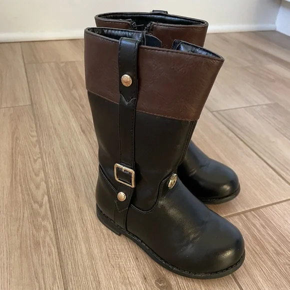 Michael Kors Girl Black Boots - Picture 1 of 4